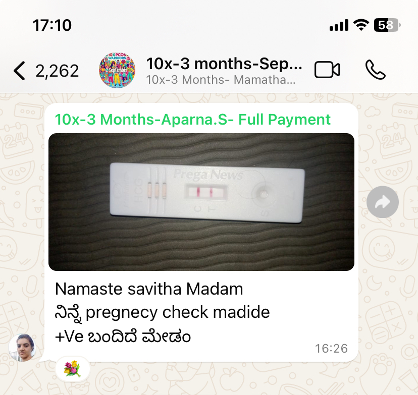 Testimonial from Aparna S